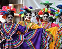 Fête des morts au Mexique